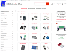 Tablet Screenshot of cselettronica.net